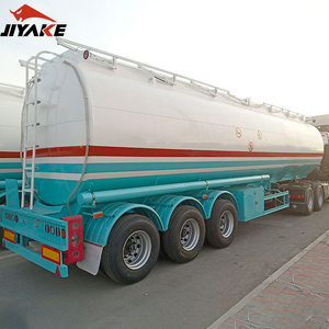 China transport chemical phosphoric acid trailer fuel oil petrol tanker lorry milk tank ship water semi tank trailer for Sale