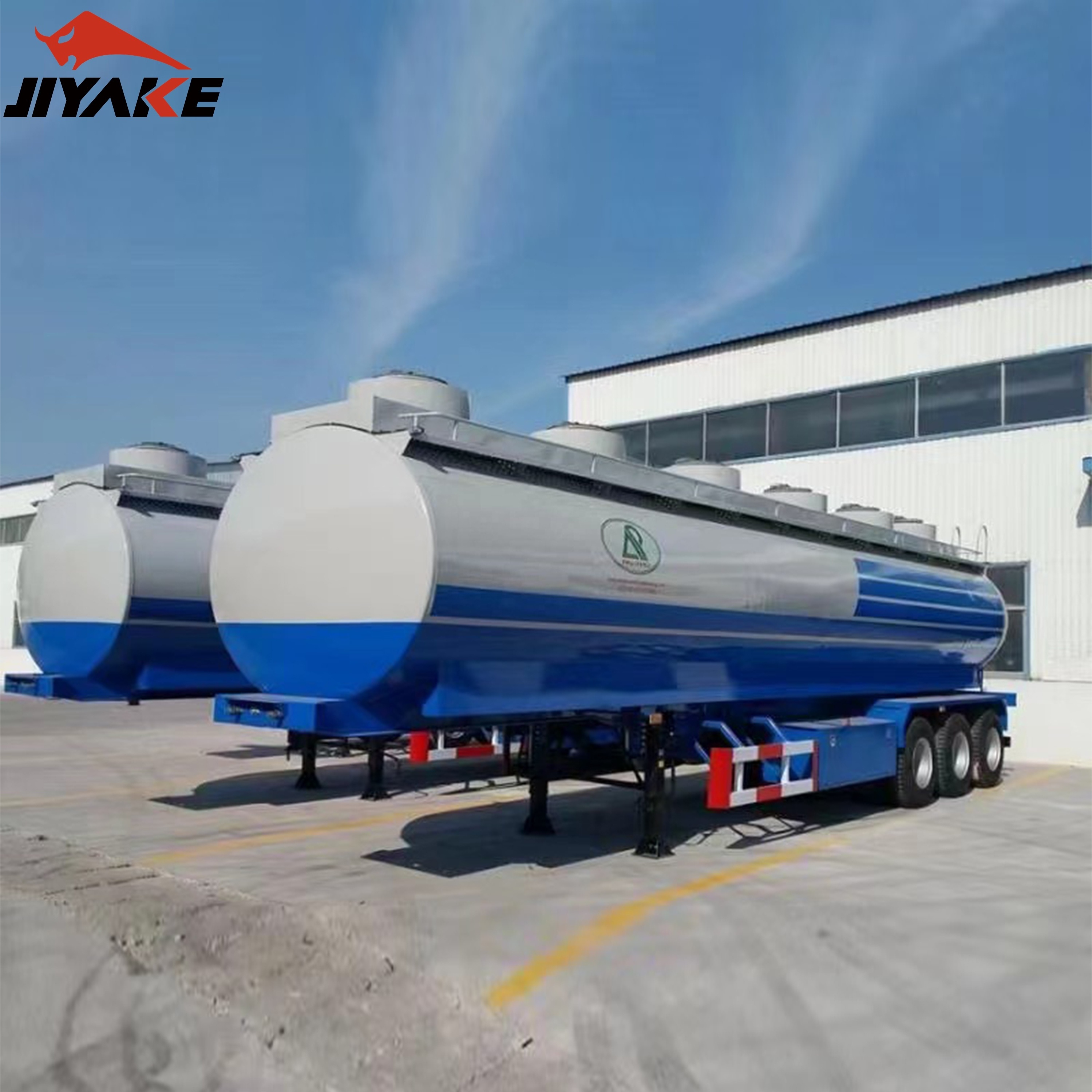 45000 Litres 3 Axles Strong Fuel Oil Tank Trailer Truck Semi-trailer High Quality Stainless Steel China 12 Oil Tanker Manual 6x4