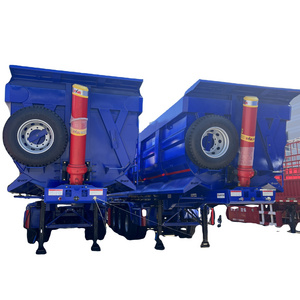 New And Used Tri-Axles Dump Trailer For Sale To Nigeria South Africa Zambia Congo