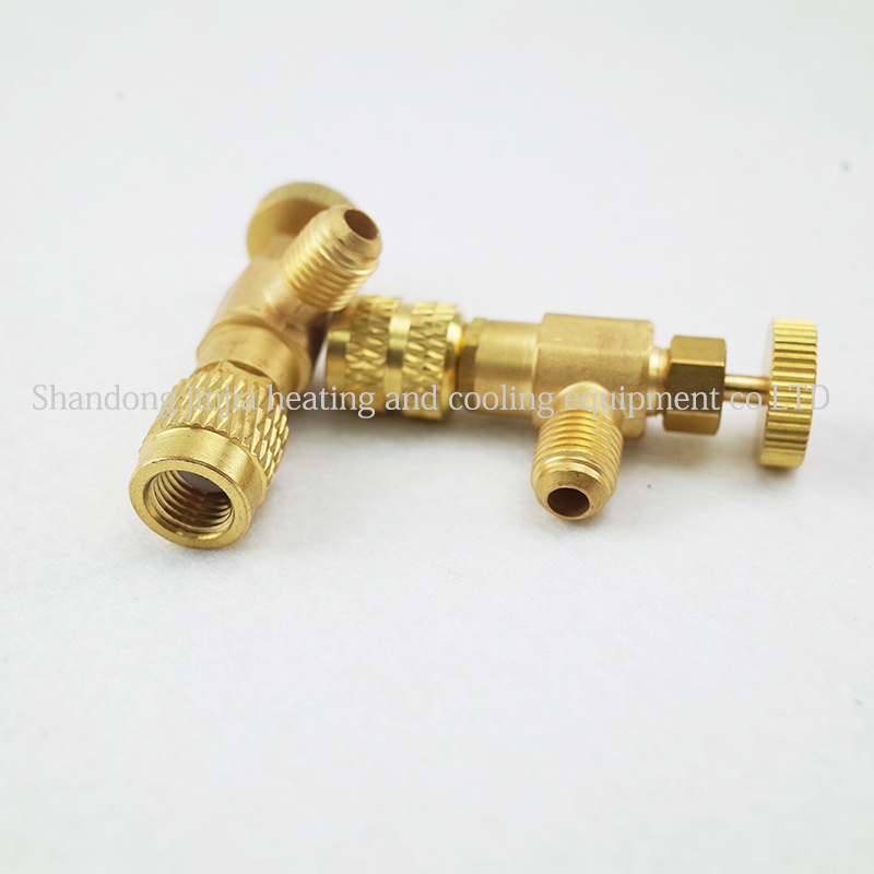 Copper refrigerant charging special  valve for sale