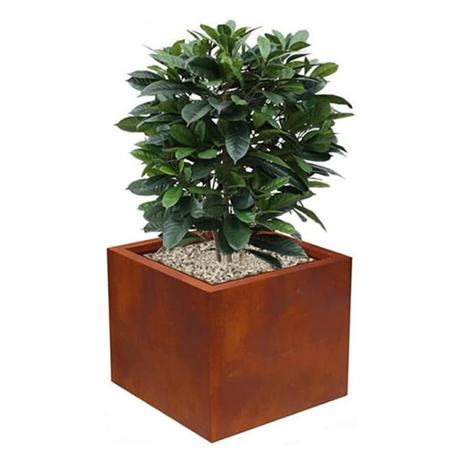 Roman Style Self-watering Garden Planter Flower Pot Rectangular Flowerpot Planter For Indoor And Outdoor Use