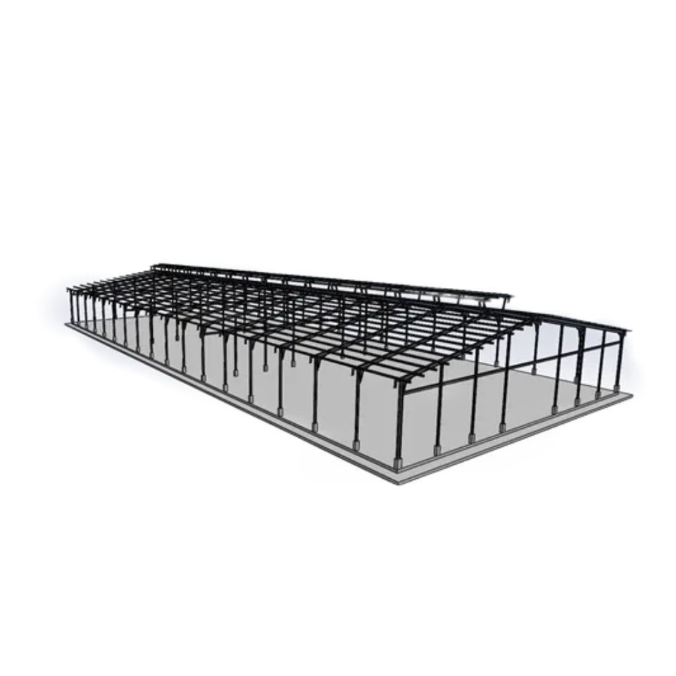 Low priced steel structure buildings in Chinese factories, prefabricated warehouse steel structures