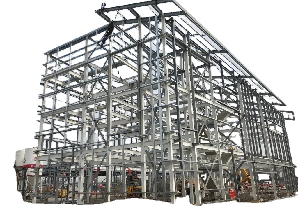 Low priced steel structure buildings in Chinese factories, prefabricated warehouse steel structures