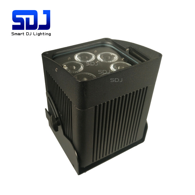 Waterproof Stage 6x18w Battery Powered Wireless DMX LED Par Lights IP65 Wifi Spotlights