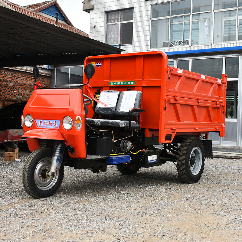 tipper quality motorized Product Open dump box tricycles Trike Human platform Bicycle powered Loader Tricycle Scooter For Cargo