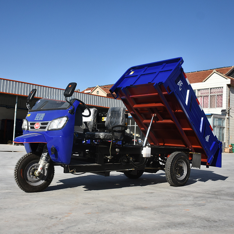 tipper quality motorized Product Open dump box tricycles Trike Human platform Bicycle powered Loader Tricycle Scooter For Cargo