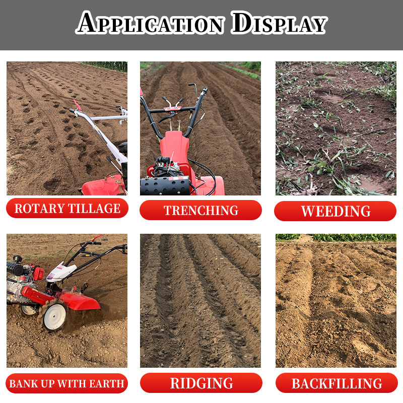 Wholesale price farm equipment power tiller tractor walking tractor power tiller in pakistan