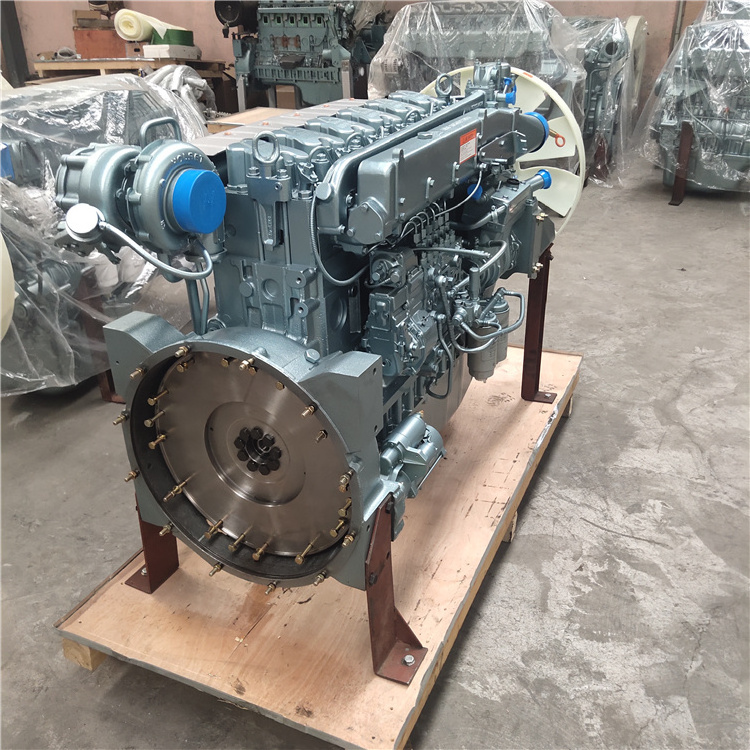 Original Factory Sinotruk HOWO  371HP Spare Parts Euro 2 New Model Engine Assembly Wd615.47 Engine for sale