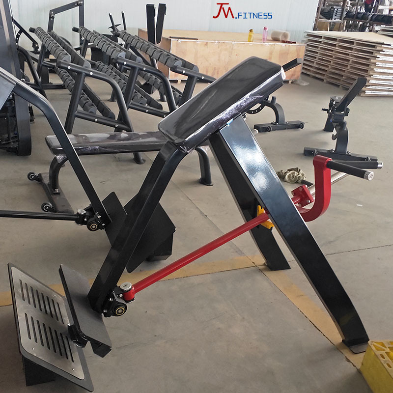 High Quality Rowing Machine Plate Loaded Incline Level Row Training Device Incline Level Row