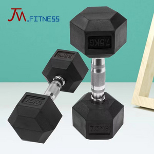 gimnasio workout dumbbells set lbs 10 kg 50kg barbell dumbbells hexagon dumbbell design