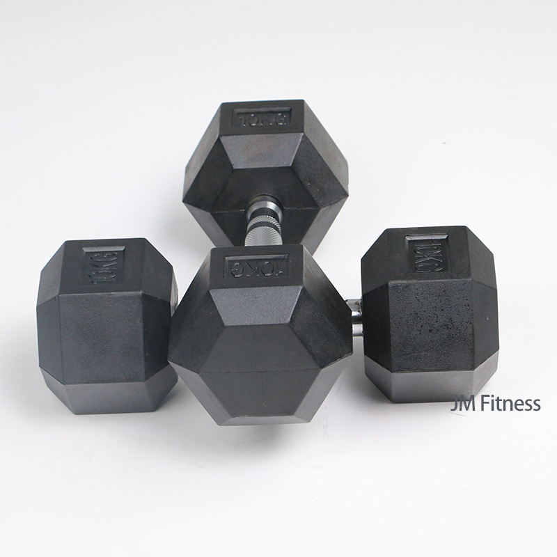 gimnasio workout dumbbells set lbs 10 kg 50kg barbell dumbbells hexagon dumbbell design