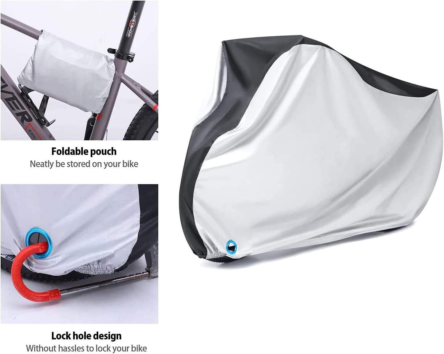 Waterproof Outdoor Bike Cover Nylon and Polyester Material for Mountain Road Bicycles BMX Cruisers Kids' Bikes