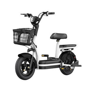 High Quality LR-1 E-Bike  Durable Cheapest Electric Bike with Rear Hub Motor  Powered by Lithium / Lead Acid Battery from China