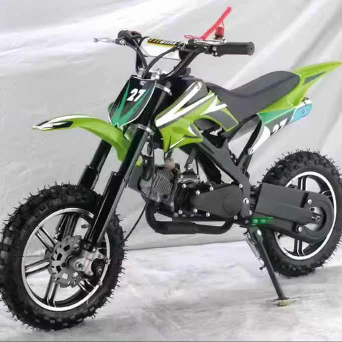 Mini Motocross BMX Dirt Bike 49cc 50cc Motorcycle Minibike/Pocketbikes Steel Body Two-Wheel for 8-12 Years