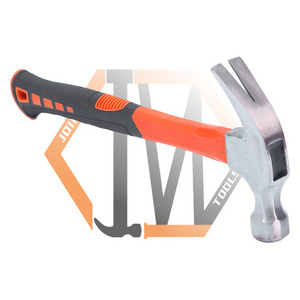 JOINWIN china manufacturer household british type claw hammer with plastic coated handle all sizes