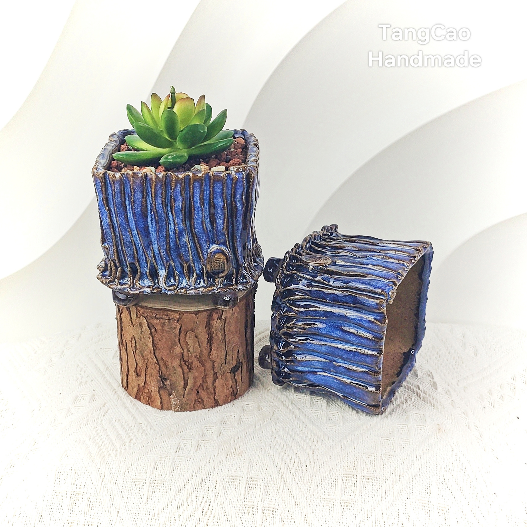 Unique Design Handmade Succulent Pots  Customized Decorative Flower Planter For Flowers And Green Plants