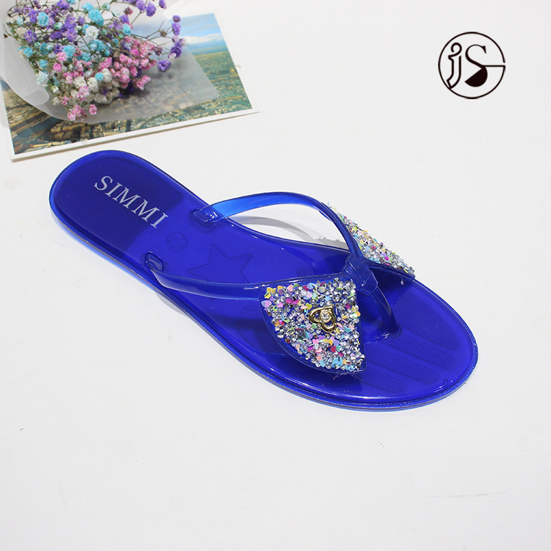 Durable non-slip outdoor bulk women slippers custom casual wholesale flat sale sandals for women