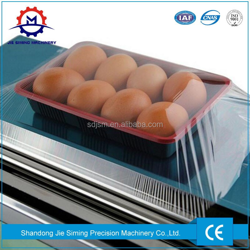 Cling Film Packaging Machine 450 Food Manual tray wrap sealing machine