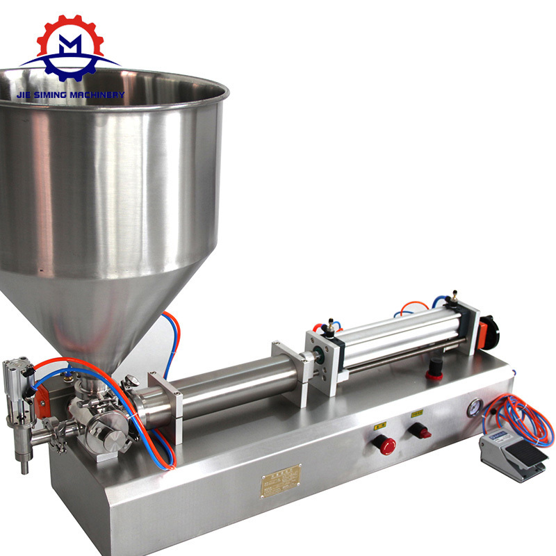 G1WTD soft ice cream sauce paste filling machine/ small alcohol syrup hand gel soap filling machine