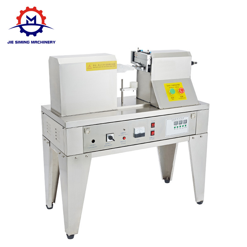 Semi-automatic ultrasonic plastic tube end tail sealing machine with cutter