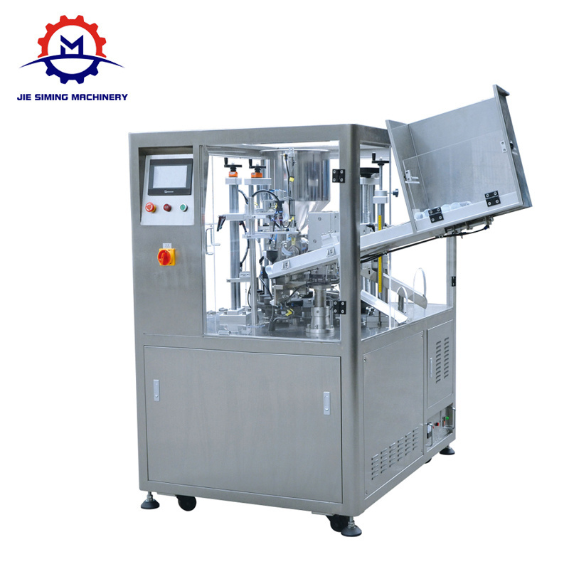 Semi-automatic ultrasonic plastic tube end tail sealing machine with cutter