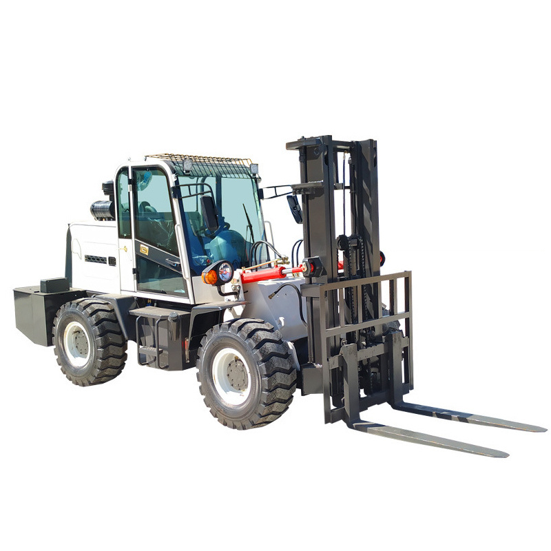 4 wheel drive hyd   all terrain forklift 4x4 3 ton  2 ton 3.5ton 5ton all rough terrain all terrain forklift tyres