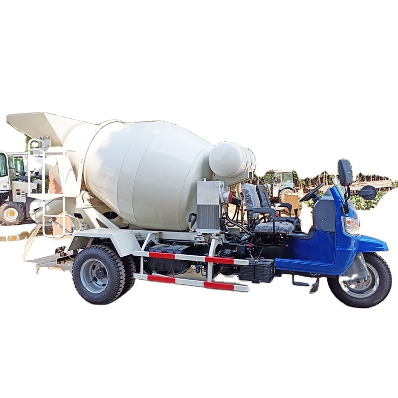 Diesel mini mini concrete cement mixer tricycle mixer