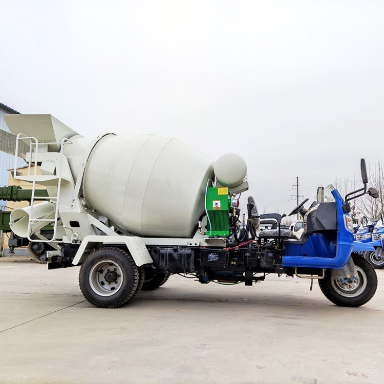 small concrete mixer truck Factory direct selling three - wheel cement concrete mixer