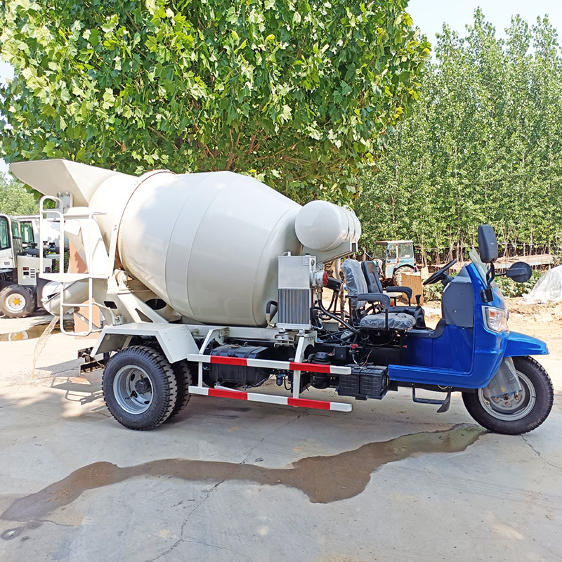 small concrete mixer truck Factory direct selling three - wheel cement concrete mixer