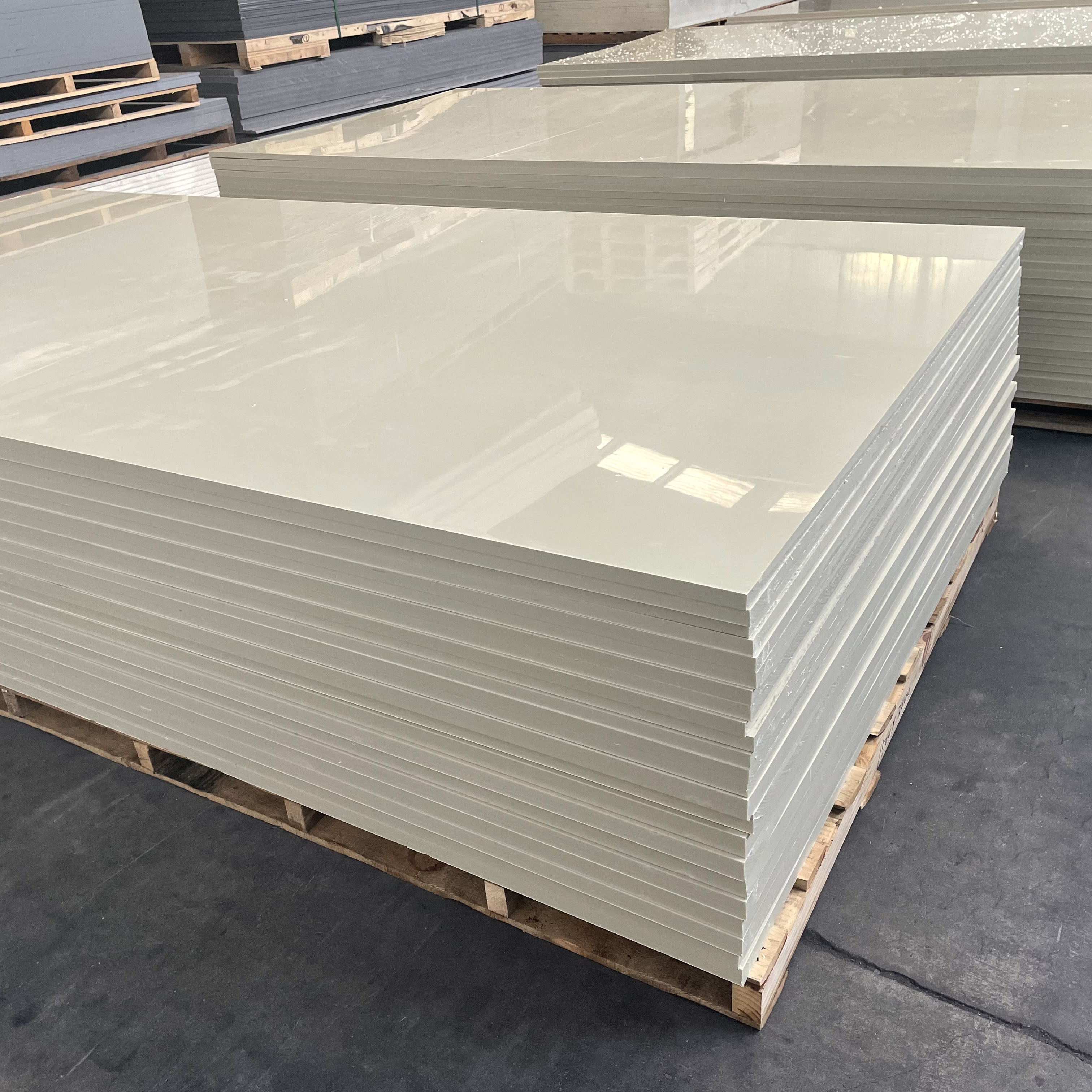 30mm 40mm 50mm 60mm 100mm 150mm  Pp Plastic Sheet Board Pp White Sheets  Pp Sheet