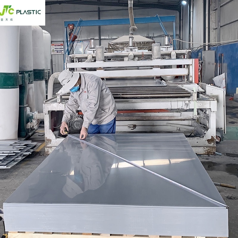 4x8 rigid pvc sheets hard solid board plastic plate for water tank equipment industrial 1mm to 60mm thickness