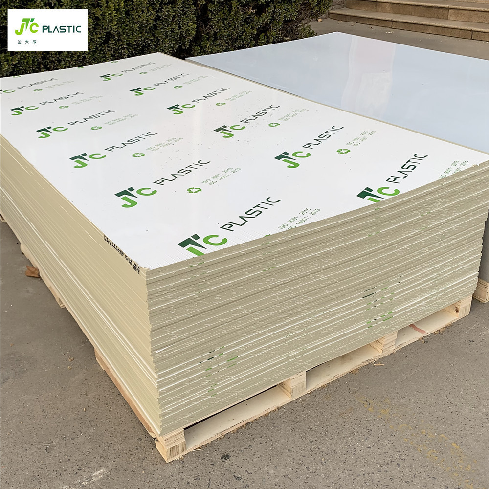 100% new material polypropylene pp plastic sheet pp solid board 1mm to 100mm