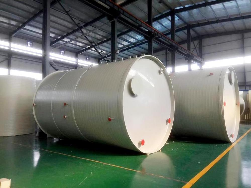 Round  Winding chemical industry sulfuric acid storage PP TANK PPH HDPE TANKl tank for electroplating tower