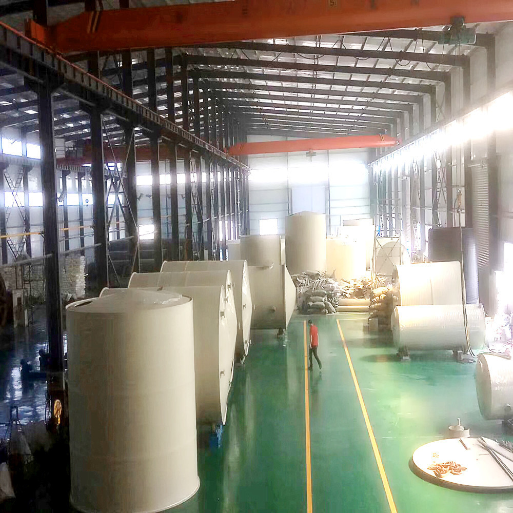 Round  Winding chemical industry sulfuric acid storage PP TANK PPH HDPE TANKl tank for electroplating tower