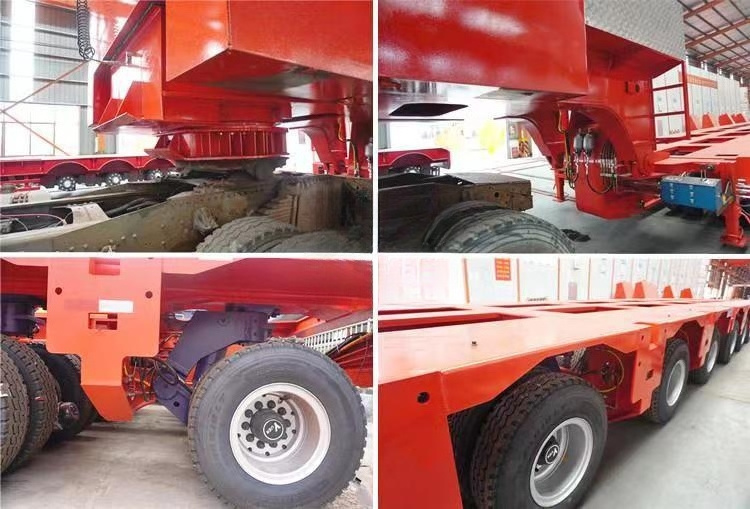 JT  multi axle hydraulic axle modular trailer supplier spmt self propelled modular trailer for sale