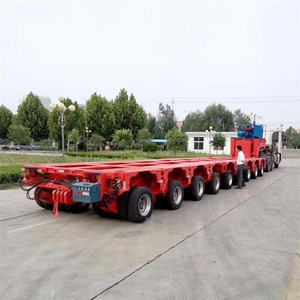 JT  Heavy Hydraulic Multi Axles Low Bed Self Propelled Modular Transporter Truck Trailer