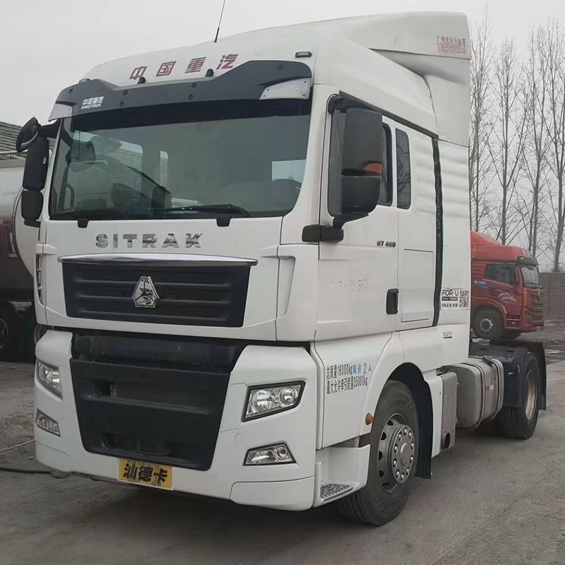 China Used 6x4 371hp 420hp Hw76 Cab Truck Tractor Trucks Head For Sale