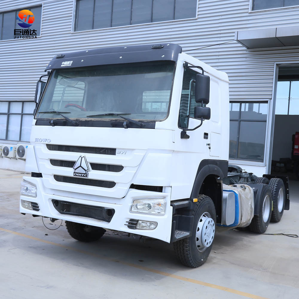 Sinotruk Howo Low Price Used 371hp 420hp Hw76 Cab Truck Tractor For Sale