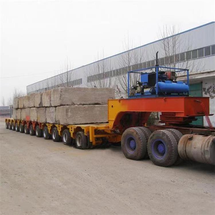 JT Heavy duty 200t equipment transport 12 lines axles modular trailer for sale