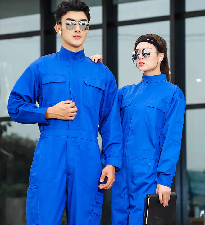 Colourful Navy Coverall Uniform work clothes for mining construction workwear boiler suit overalls