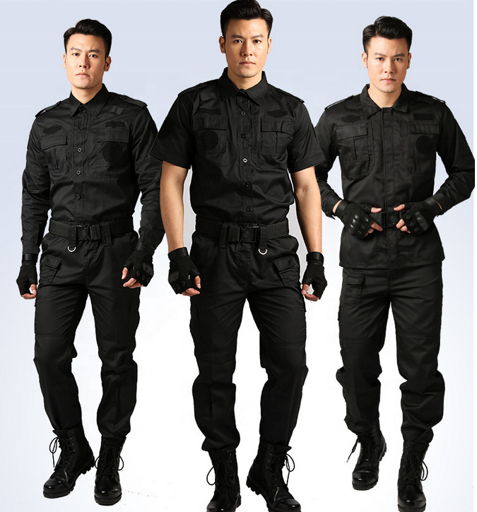 Wholesale high quality security guard uniform security uniform tactical uniform for rescue man