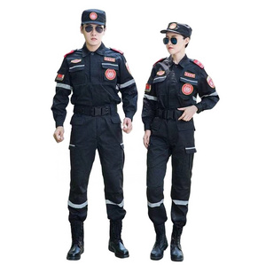 Wholesale high quality security guard uniform security uniform tactical uniform for rescue man