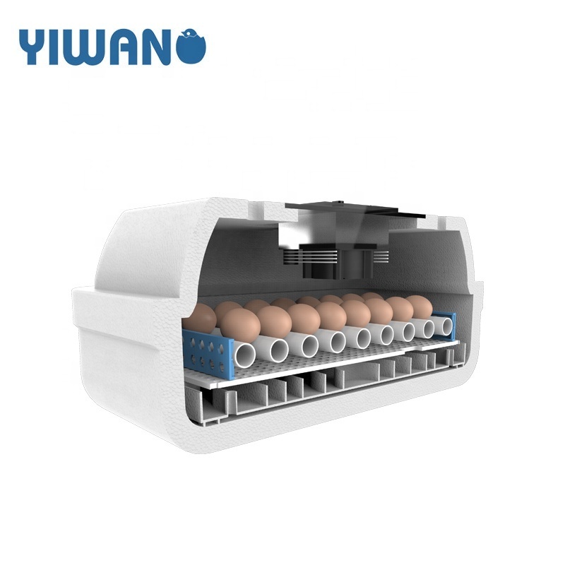 YIWAN 36 64 egg incubator for sale chicken eggs incubators foam used for hatching eggs