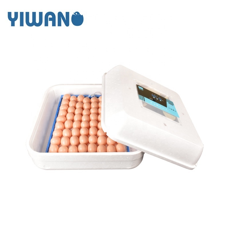 YIWAN 36 64 egg incubator for sale chicken eggs incubators foam used for hatching eggs