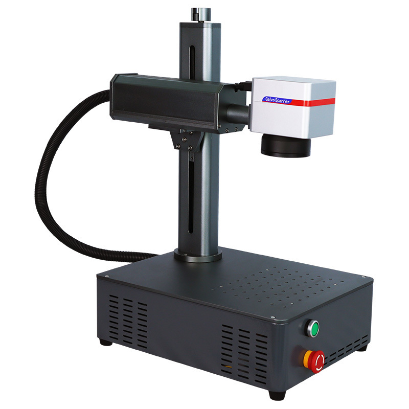 portable mini desktop metal jewelry engraving 20W fiber laser marking machines for small business ideas