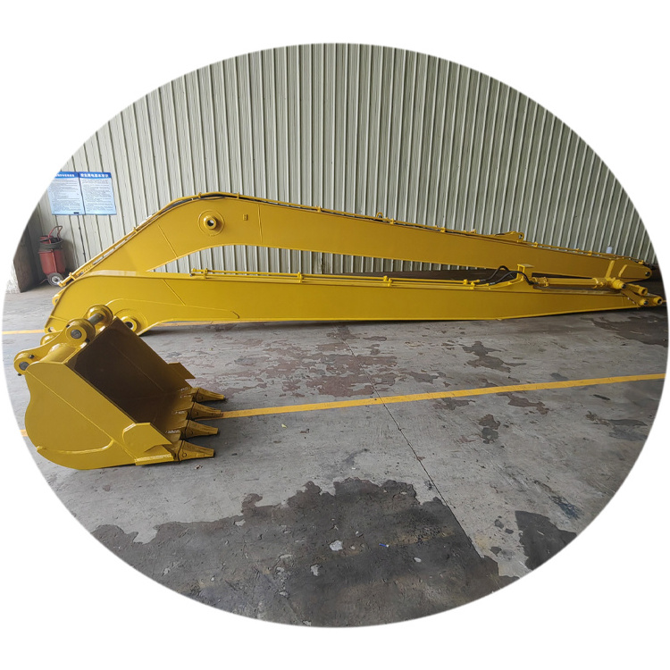 high quality Custom excavator custom extension sliding arm excavator long reach boom swing sliding arm