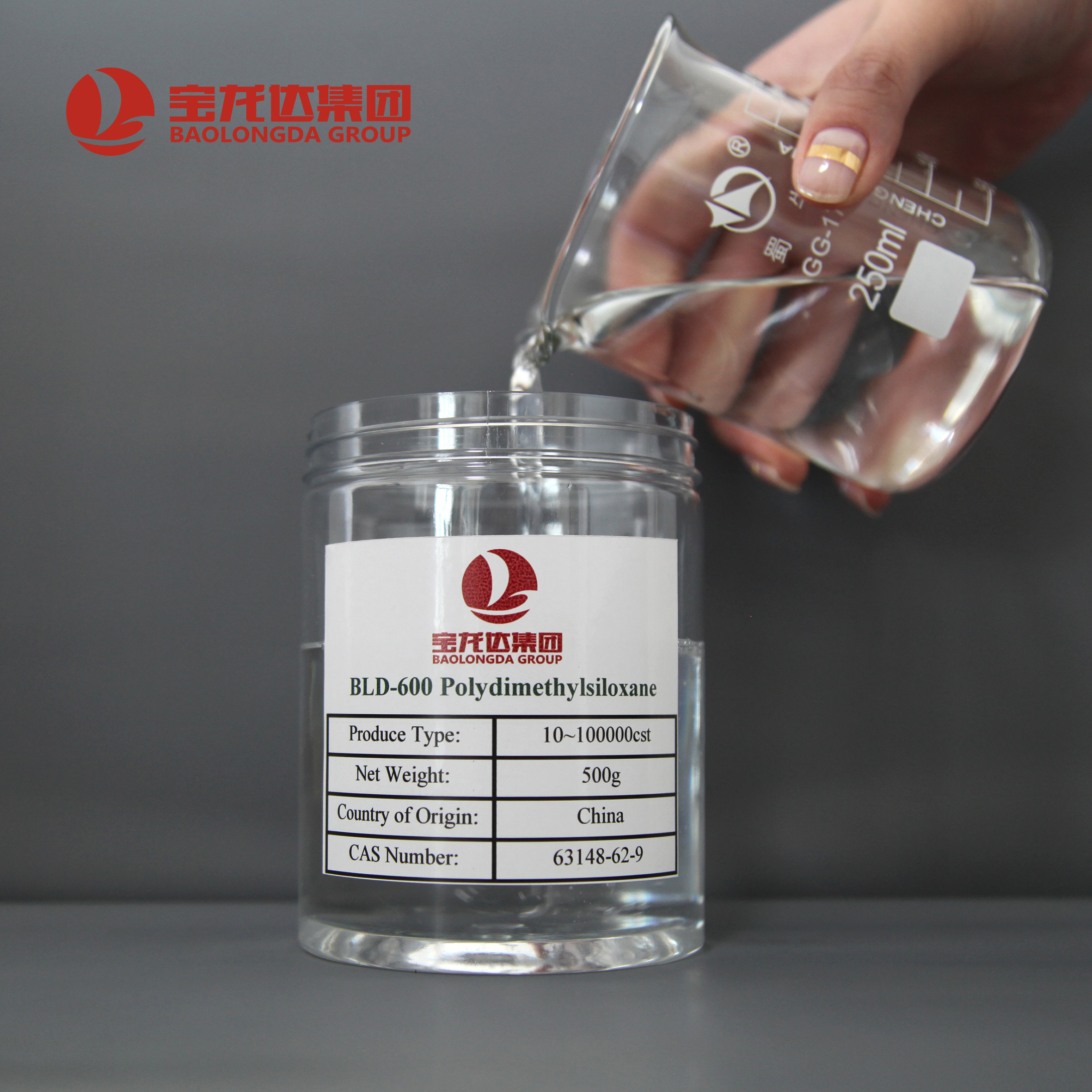 High Quality Industrial Use Wear-resisting 100% Pure Water Solubility Dimethyl Silicone Fluid