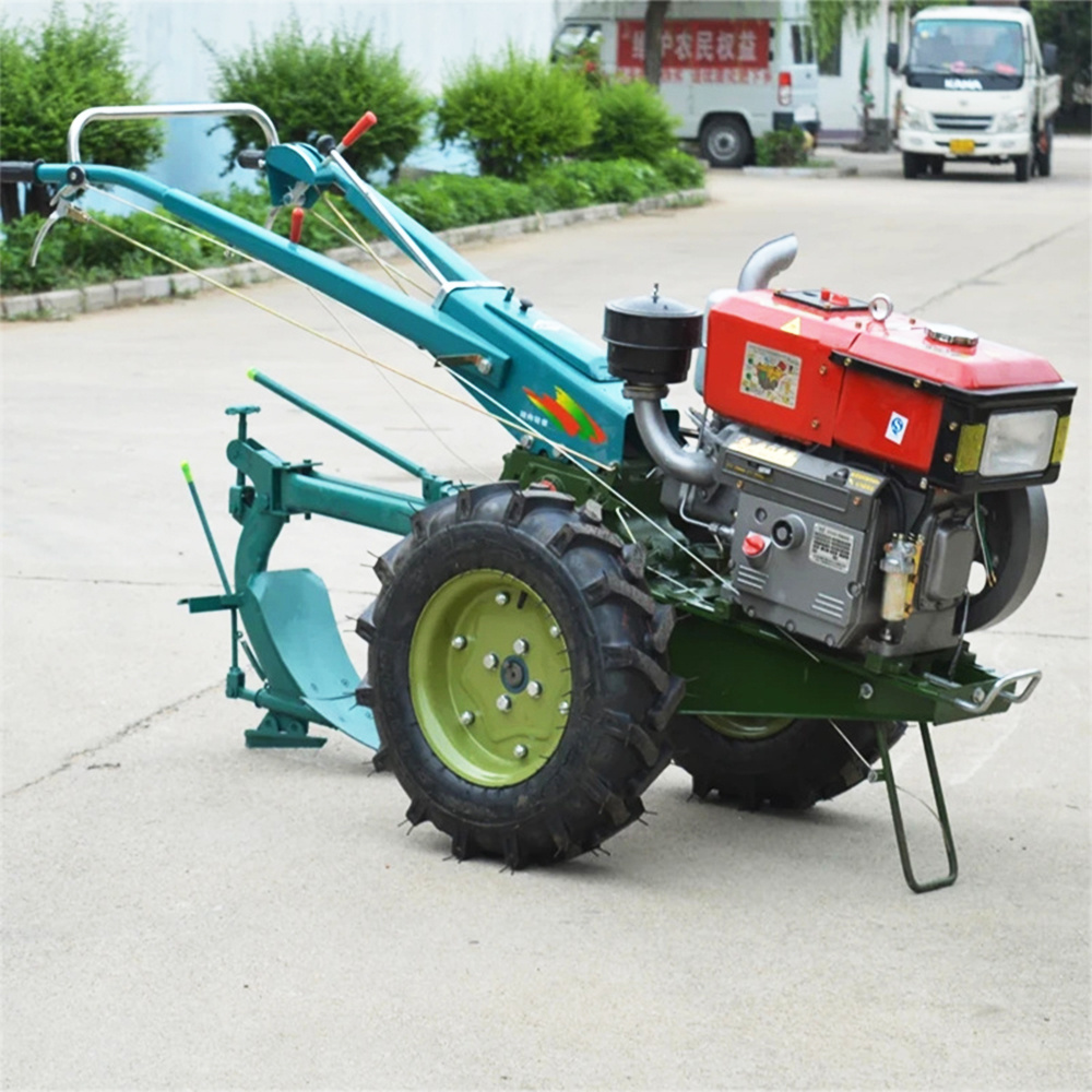 Chinese Diesel  Rotary Tiller Two Wheel 12hp 15hp 20hp 25hp 30hp Tractor Walking Tractor