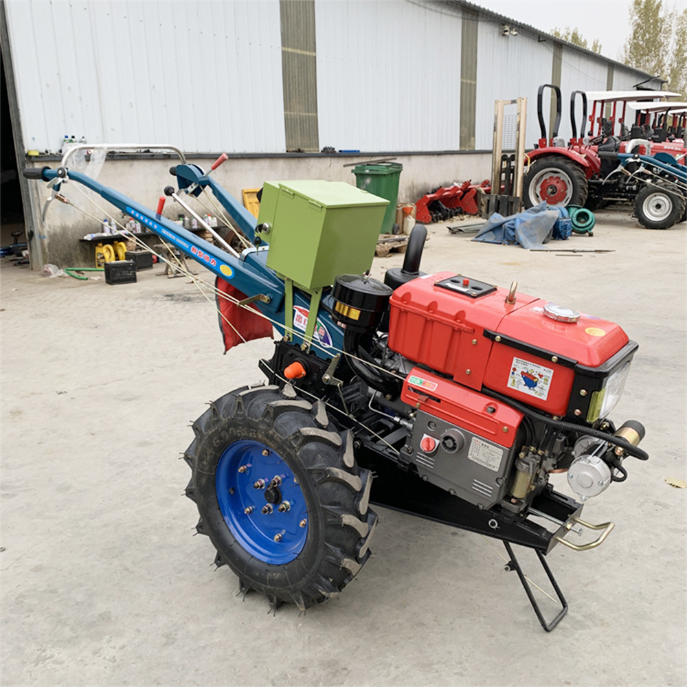 Chinese Diesel  Rotary Tiller Two Wheel 12hp 15hp 20hp 25hp 30hp Tractor Walking Tractor