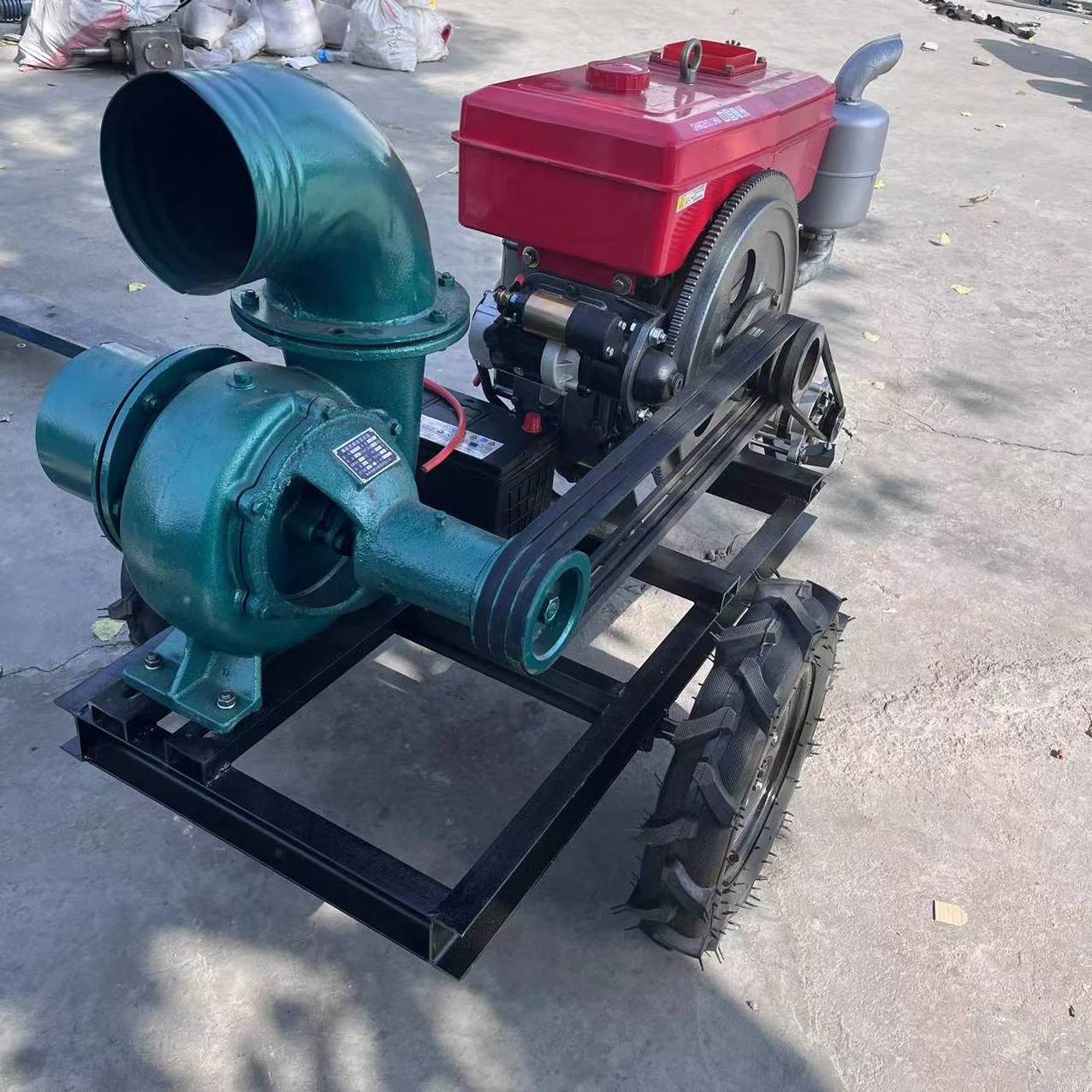 Hot selling 3-inch 4-inch 6-inch 8-inch diesel engine water pump unit